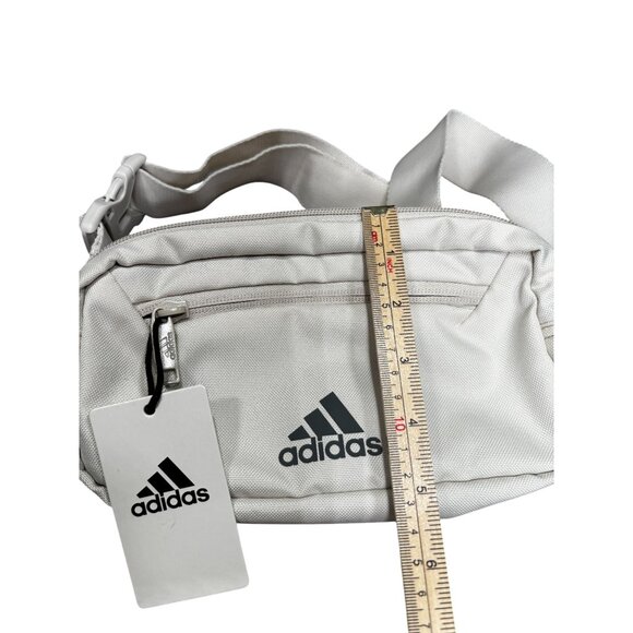 Adidas Alumina Beige Must Have 2 Waist Pack With Adjustable Strap - Picture 7 of 9